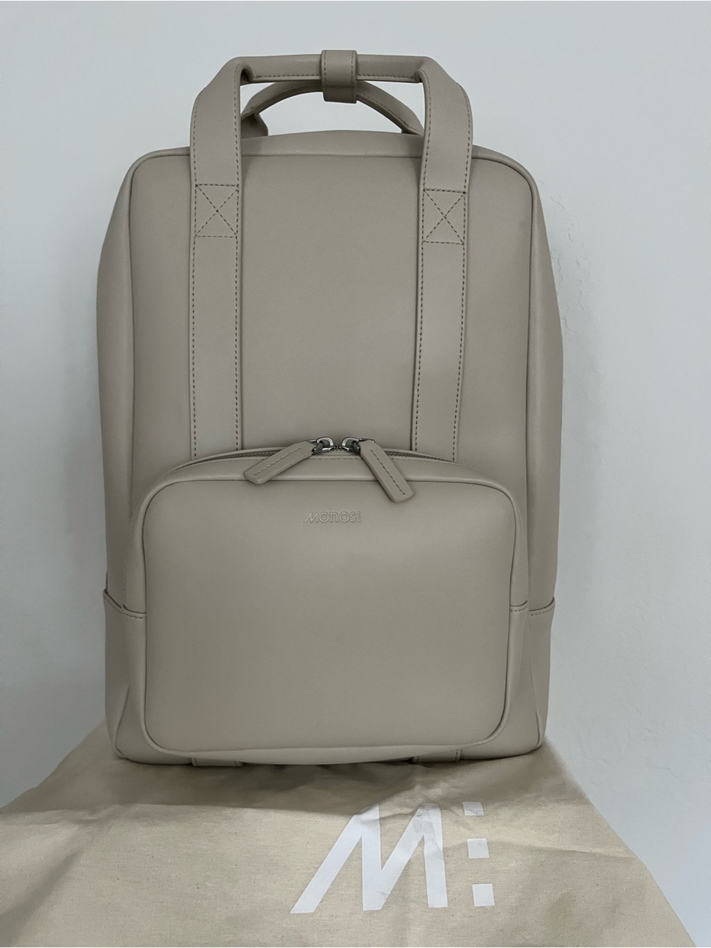 Metro Backpack - Beige - - Picture 9 of 17